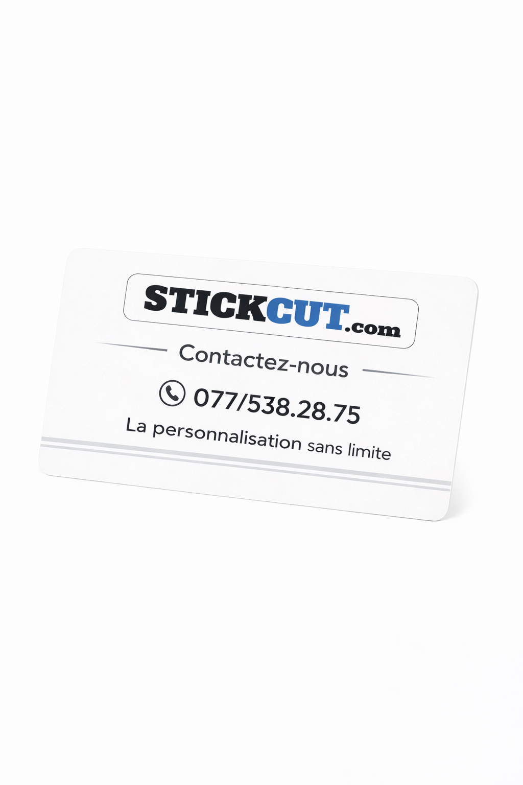 Carte de visite avec puce pour entreprise